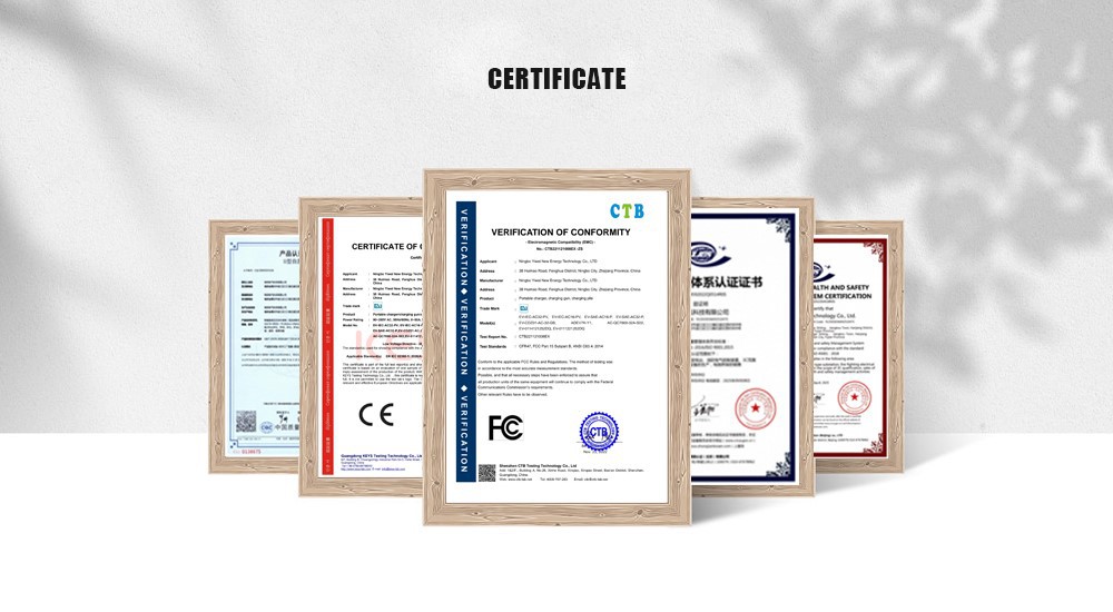 11KW AC EV Charger certification 11KW AC EV Charger certification